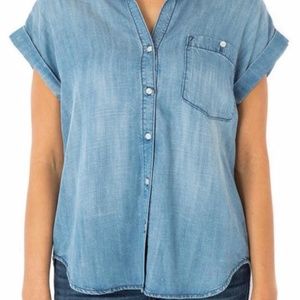 Sneak Peak Milly Chambray Top